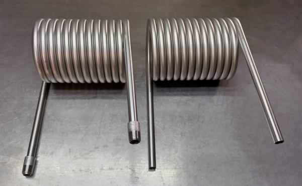 Edelstahlspirale - Ø 15 cm - 6 Meter